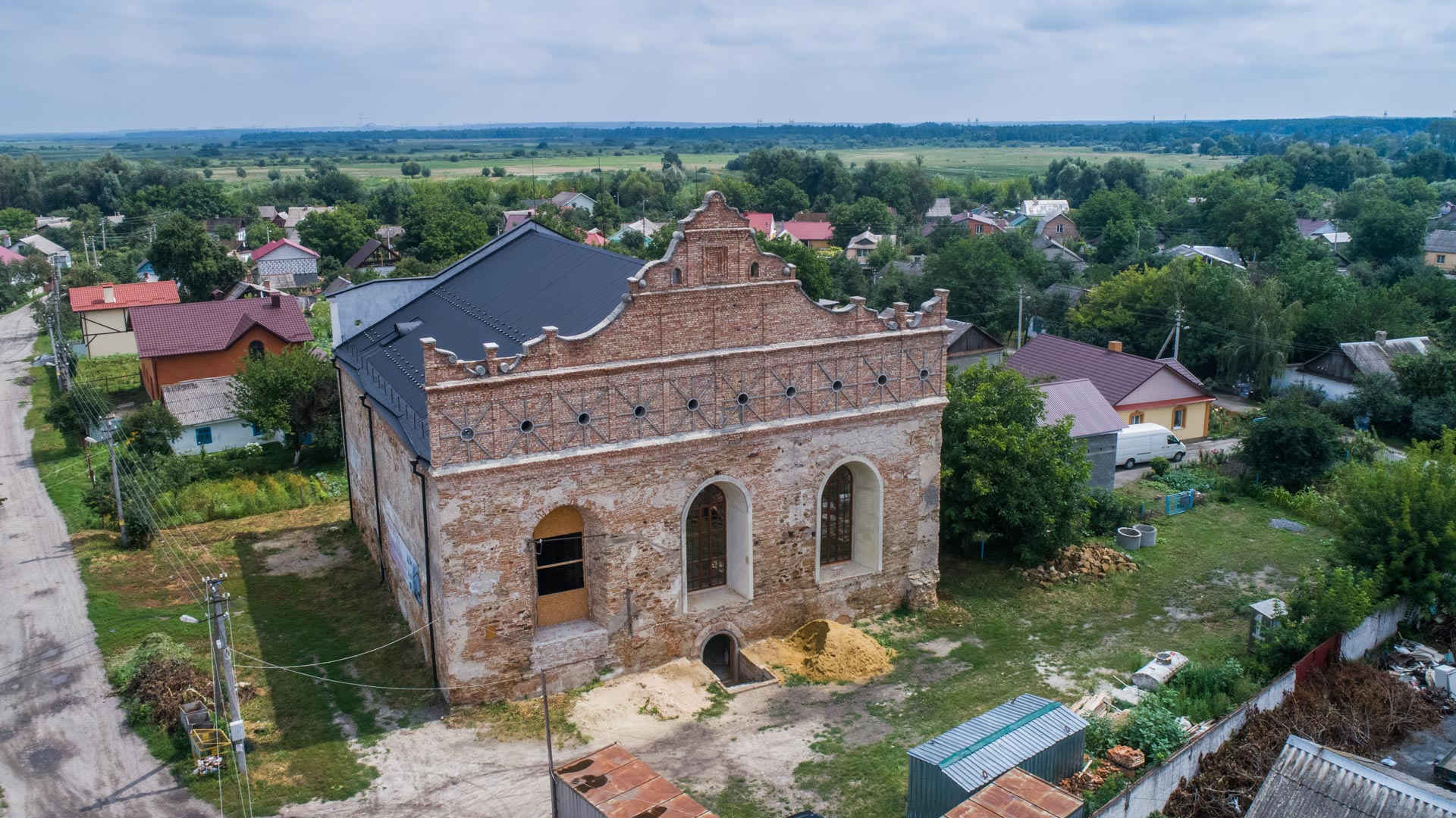 Die Synagoge in Ostroh. Der Wiederaufbau der Ruine