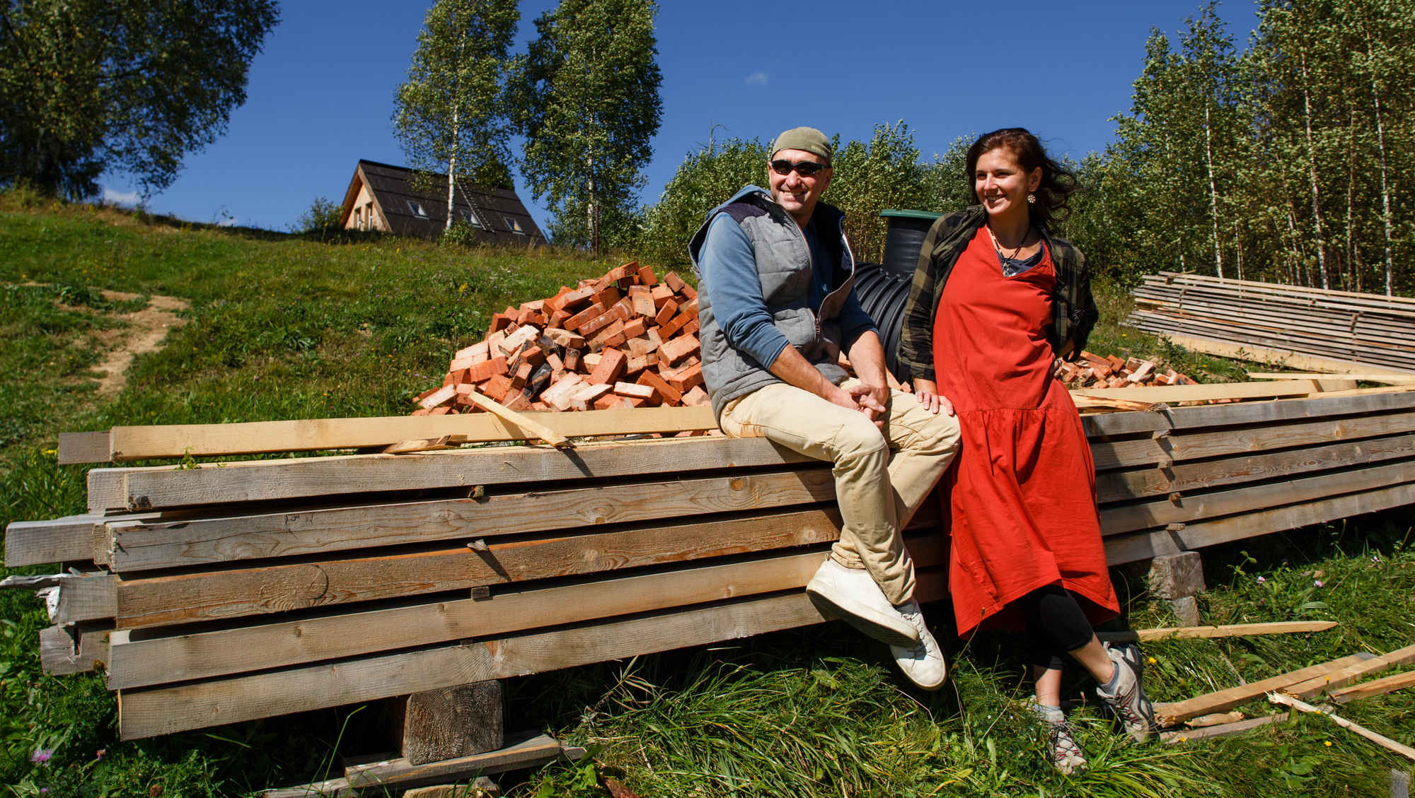 Slawske. Experimentelles Öko-Bauen