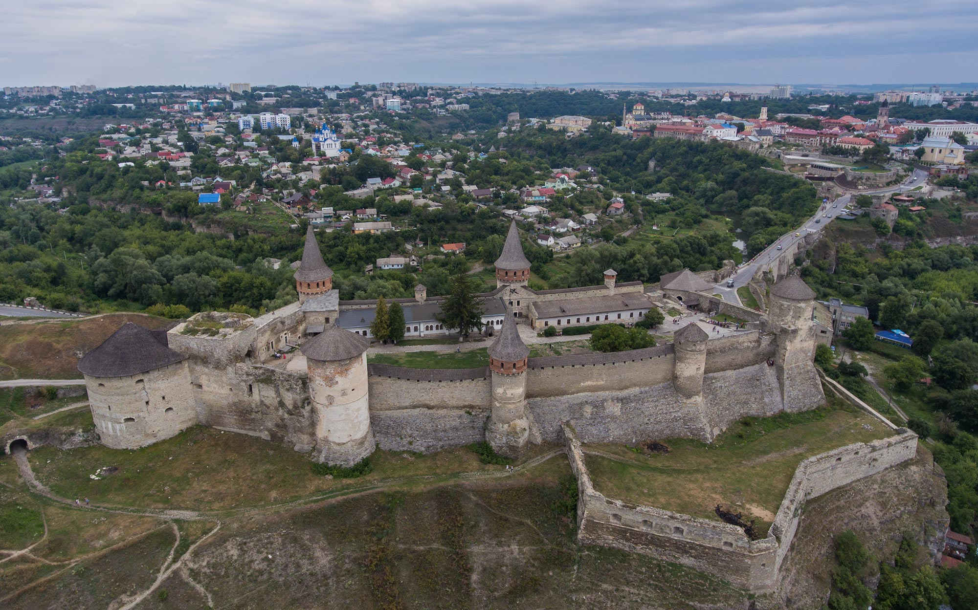 Kamianets-Podilskyi. The living fortress