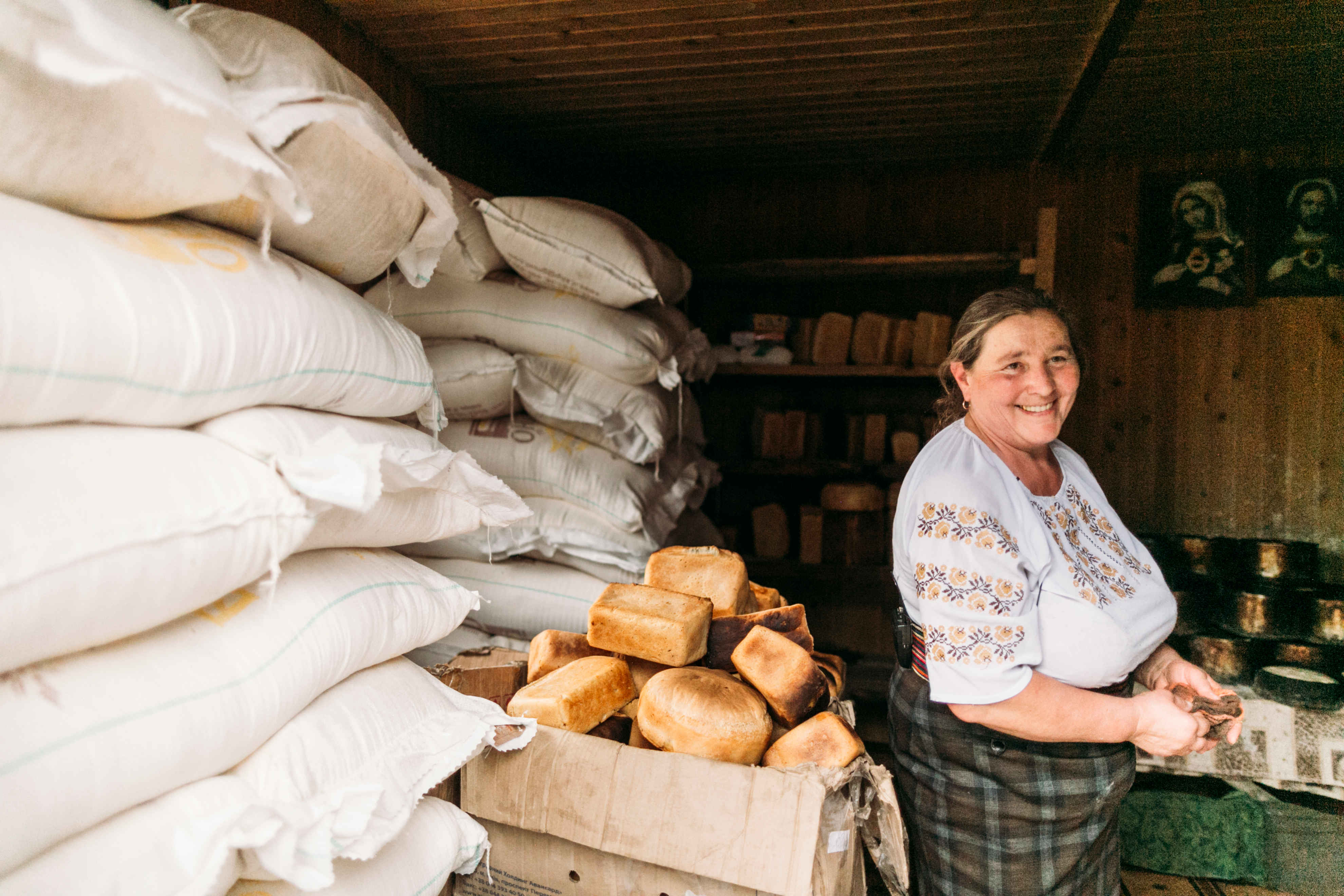 Hutsul bread for the Carpathians