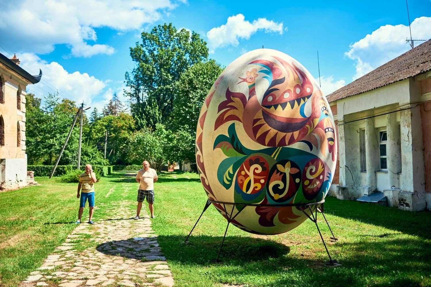 La peinture de Samchyky. Une ancienne peinture décorative retrouve sa nouvelle vie