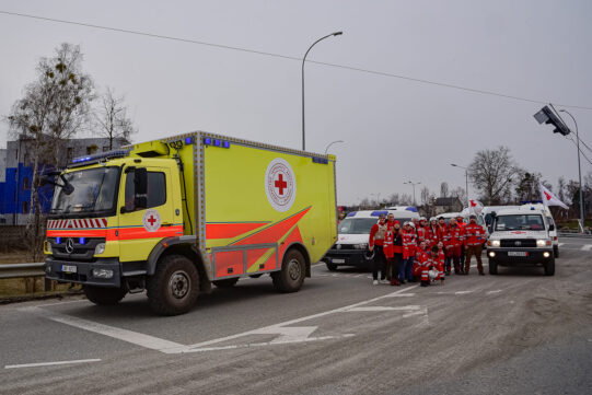 Comment la Croix-Rouge ukrainienne aide pendant la guerre