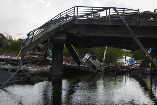 Cómo el río Irpín ayudó a defender Kyiv