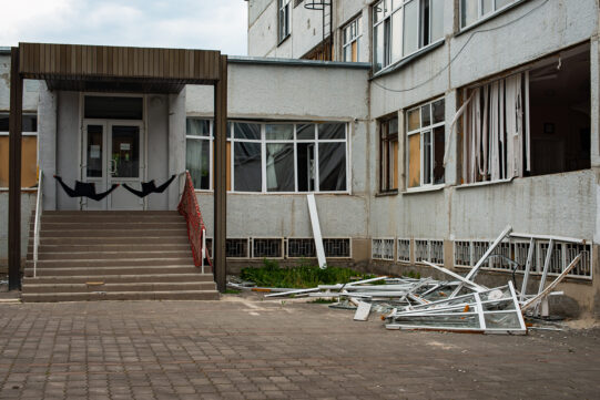 Living inside the school. Kharkiv in times of war.