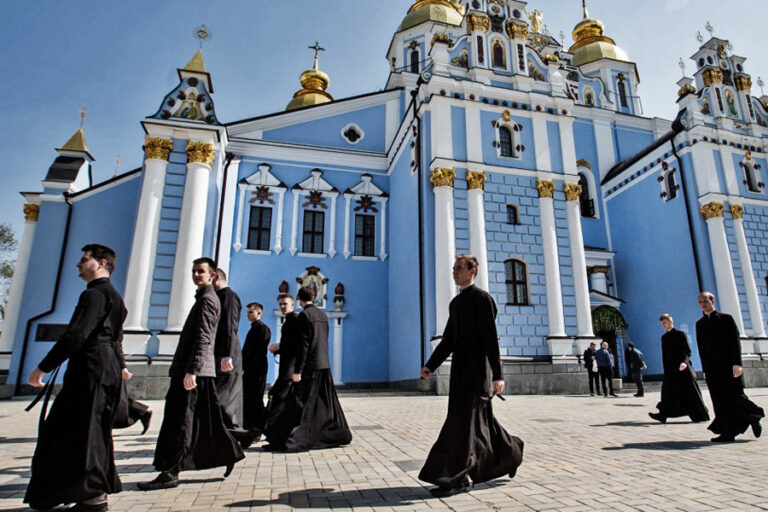 Cathédrale Saint-Michel à Kyiv.