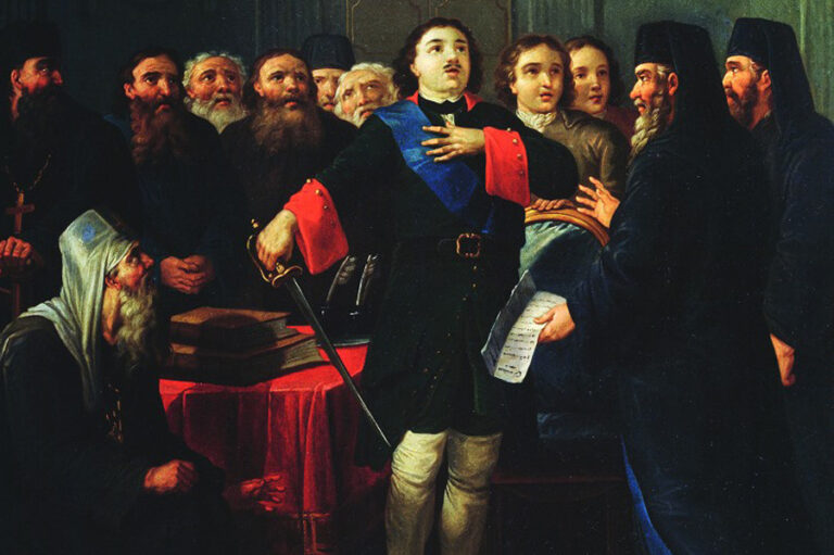 Tsar Pierre le Grand de Moscou