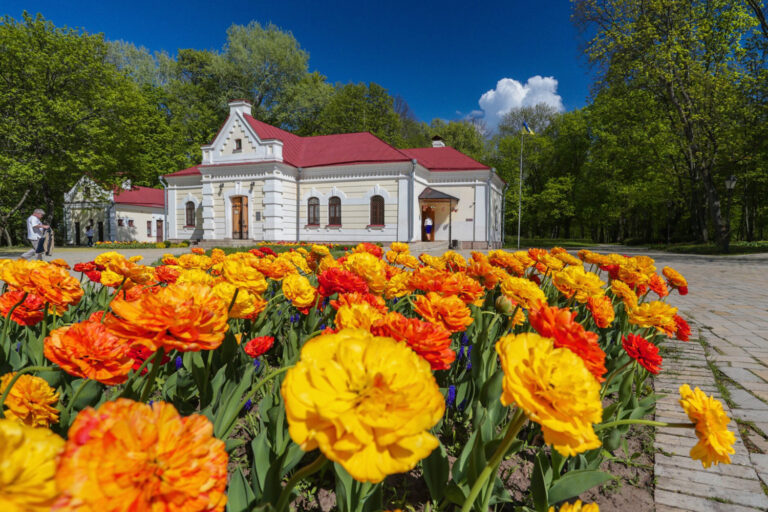 A casa do juiz-maior Vasyl Kotchubei no Parque Kotchubeyivskyi, Baturyn. Fonte: chernihivregion.travel