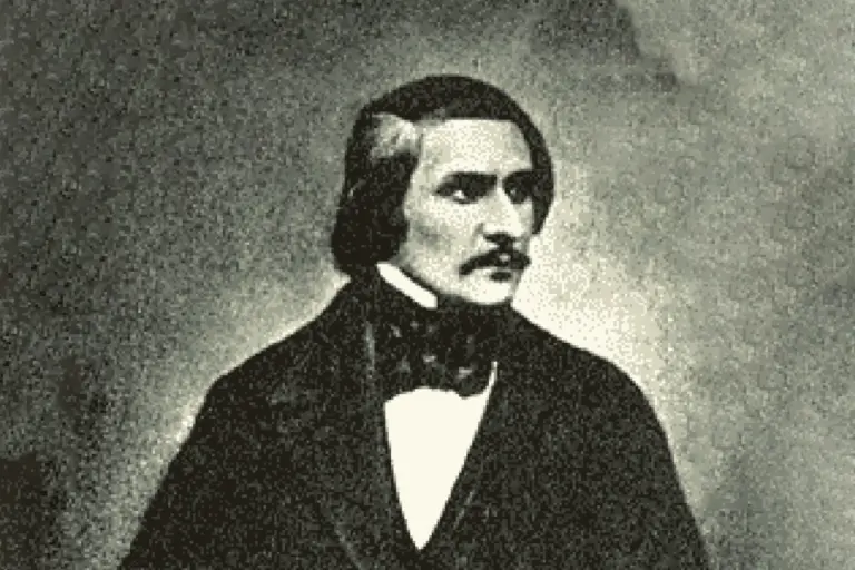 Дагеротип Миколи Гоголя, зроблений в 1845-му році Сергеєм Львовичем Левицьким