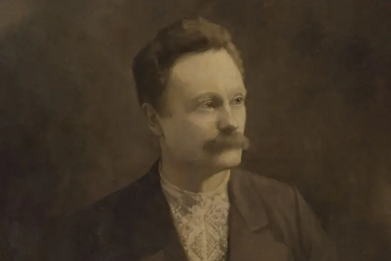 Портрет Івана Франка. Косів, 1897. Автор Іван Труш