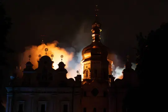 Удар по Києво-Печерській лаврі